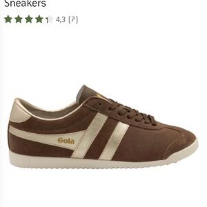 Gola Bullet Pearl Brown Suede Sneakers | Women’s 8 | Worn Once